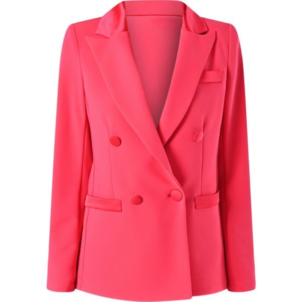 blazer Rinascimento rosa tinta unita