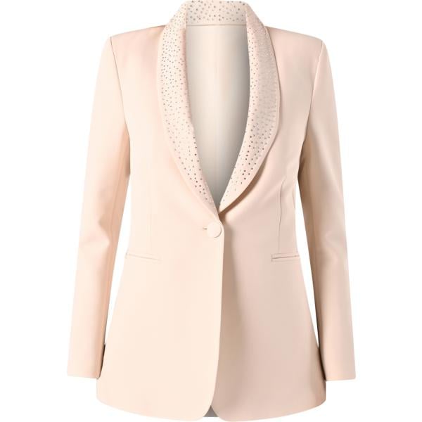 blazer Rinascimento bianco tinta unita
