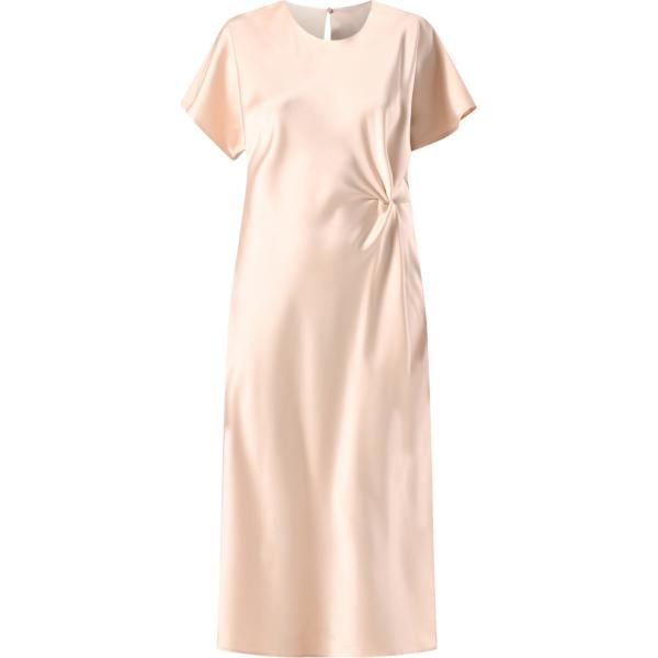 vestiti midi/longuette Rinascimento bianco tinta unita