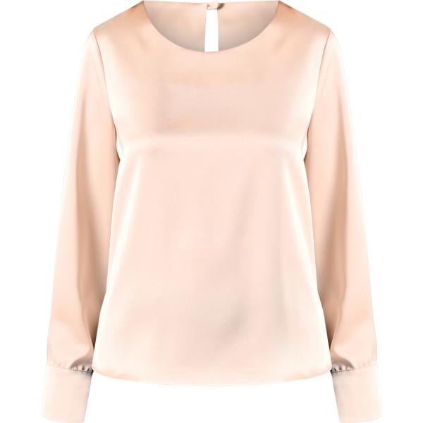 bluse Rinascimento rosa tinta unita