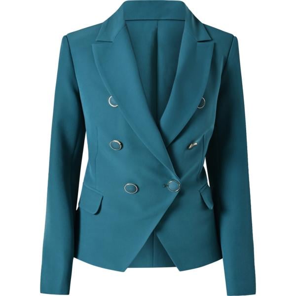 blazer Rinascimento blu tinta unita