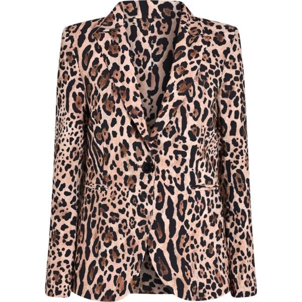 blazer Rinascimento multicolore animalier
