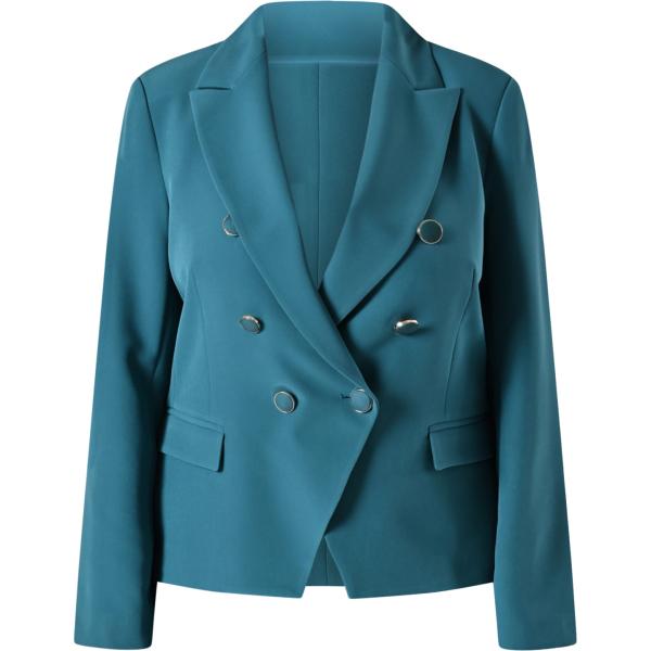 blazer Rinascimento blu tinta unita