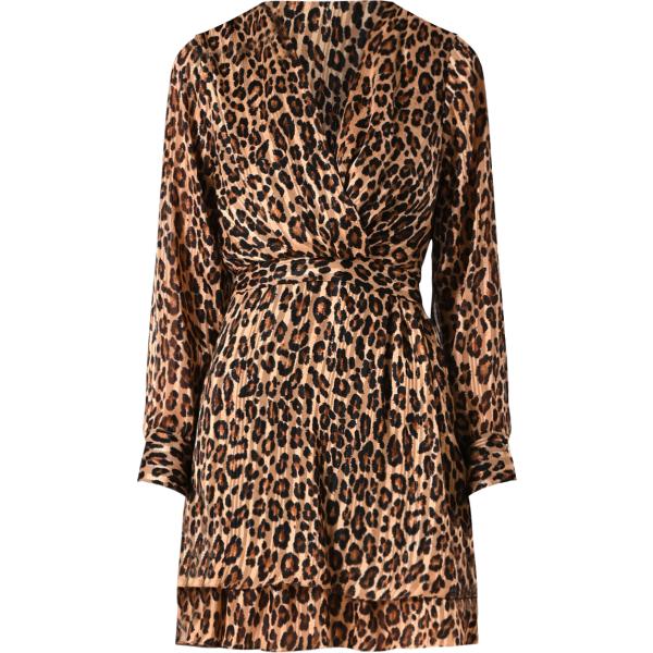 vestiti Rinascimento marrone animalier