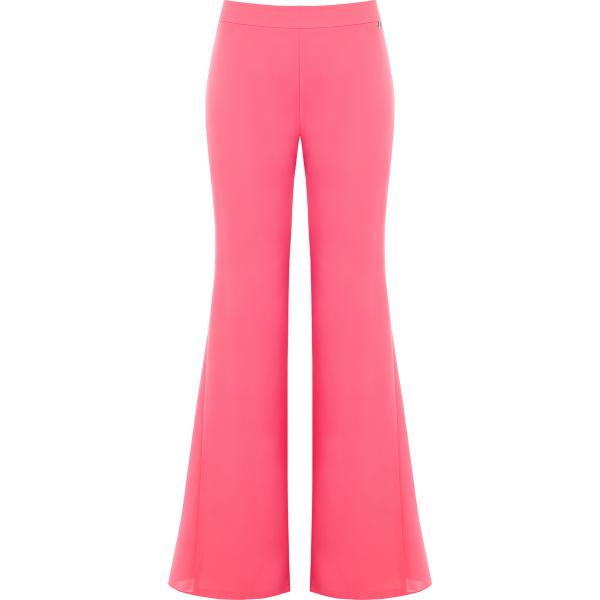 pantaloni Rinascimento rosa tinta unita