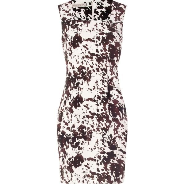 vestiti a tubino Rinascimento multicolore animalier