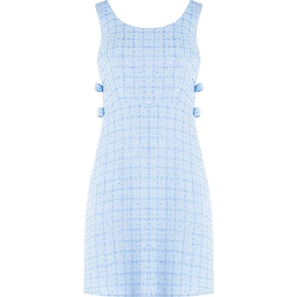 vestiti Rinascimento blu tinta unita