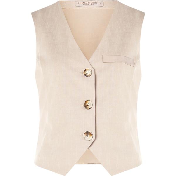 gilet Rinascimento marrone