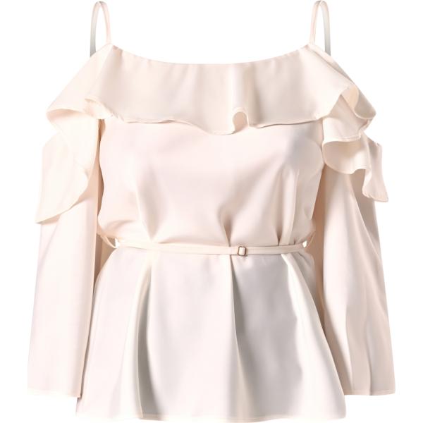bluse Rinascimento bianco tinta unita