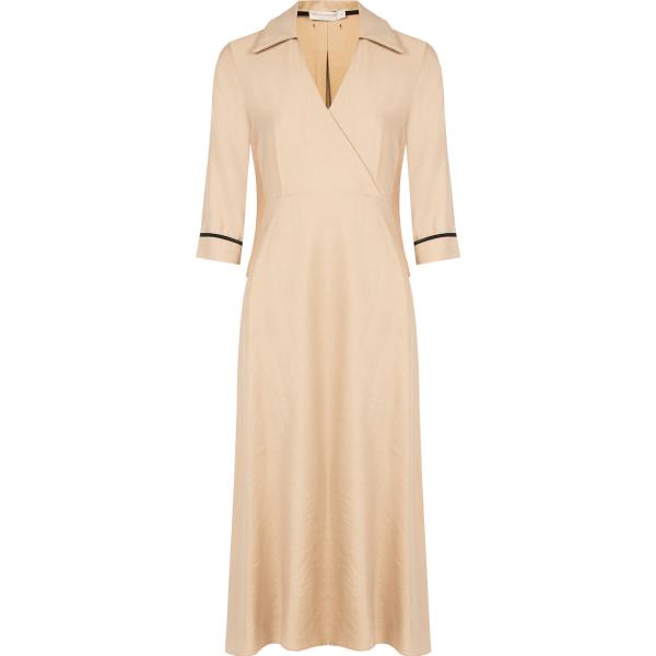 vestiti Rinascimento marrone tinta unita