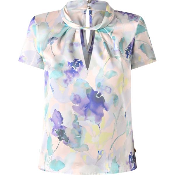bluse Rinascimento grigio a fiori