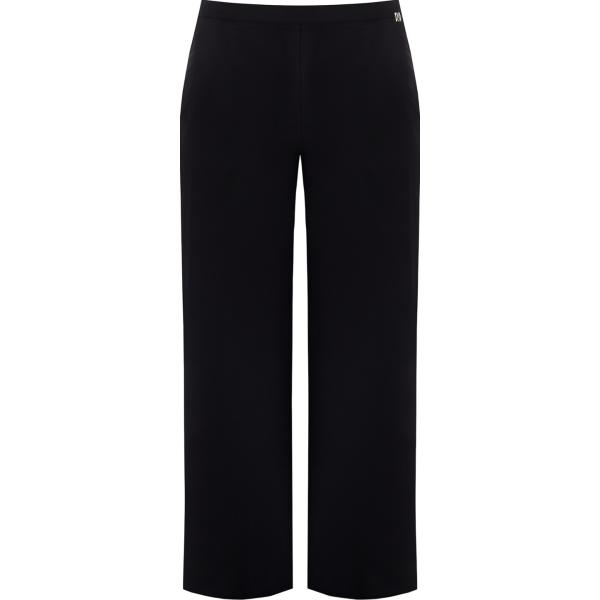 pantaloni Rinascimento nero tinta unita