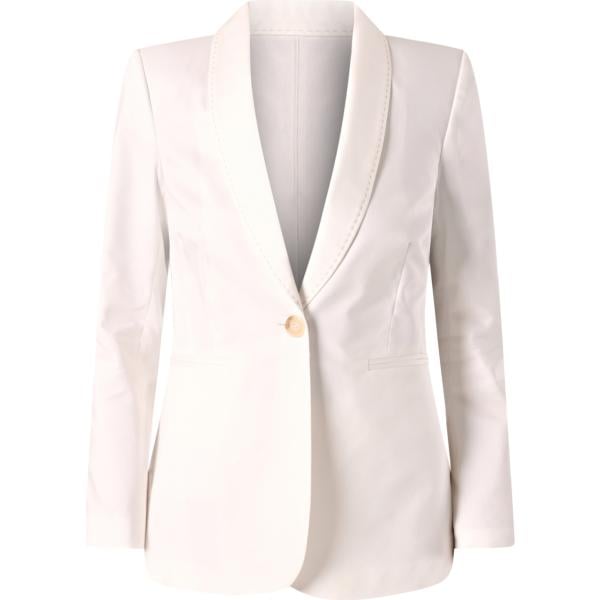 blazer Rinascimento bianco tinta unita