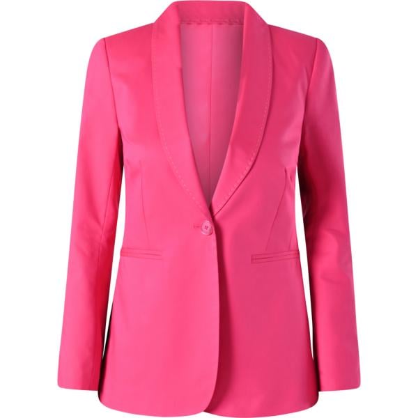 blazer Rinascimento rosa tinta unita