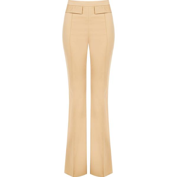 pantaloni Rinascimento arancione tinta unita