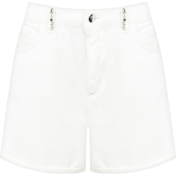 shorts Rinascimento bianco tinta unita