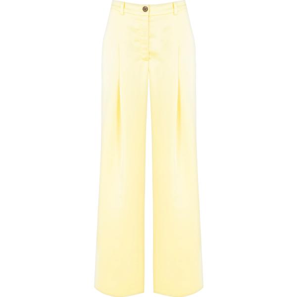 pantaloni Rinascimento marrone tinta unita
