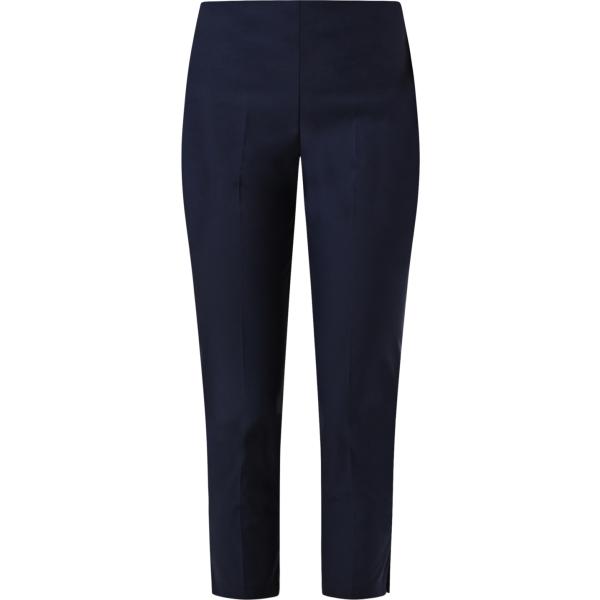 pantaloni skinny Rinascimento blu tinta unita