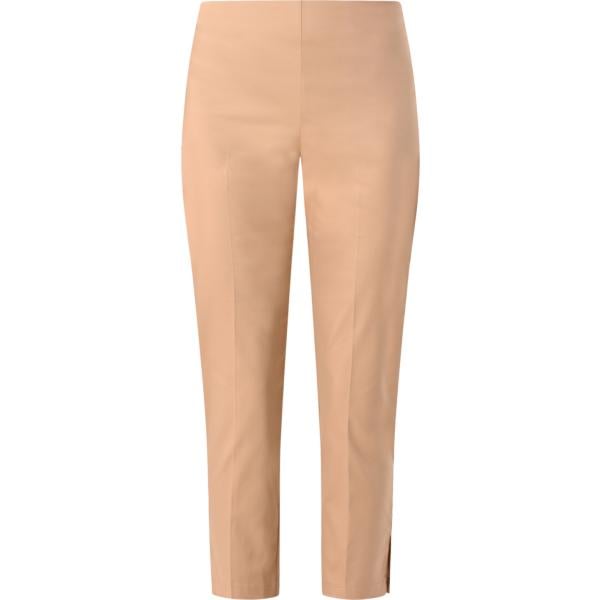 pantaloni skinny Rinascimento marrone tinta unita