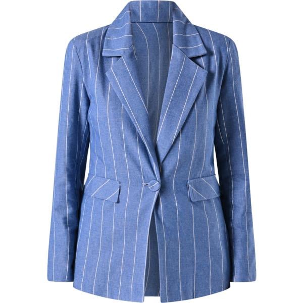 blazer Rinascimento blu a righe