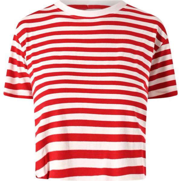 t-shirt Rinascimento multicolore a righe