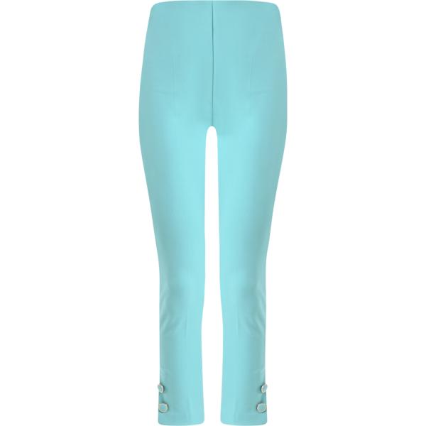 pantaloni Rinascimento blu tinta unita