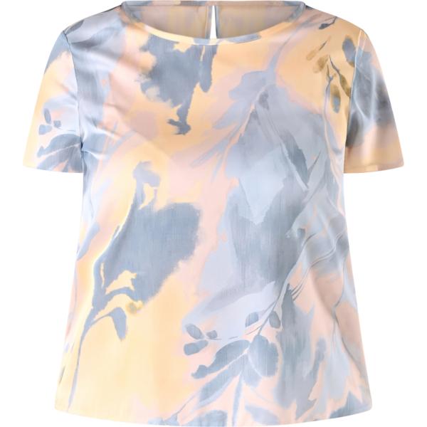 bluse Rinascimento grigio con stampe