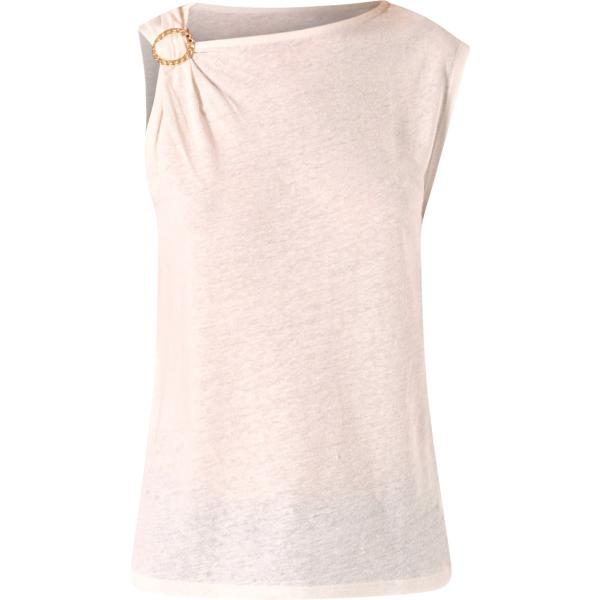 t-shirt Rinascimento rosa tinta unita