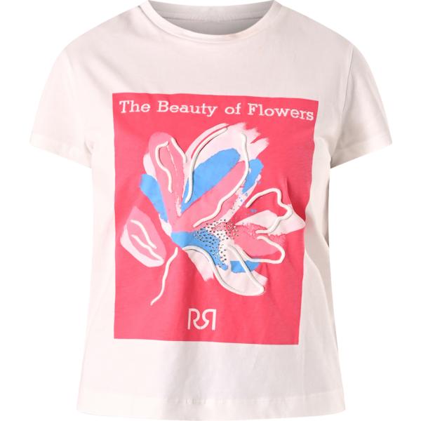 t-shirt Rinascimento bianco con stampe
