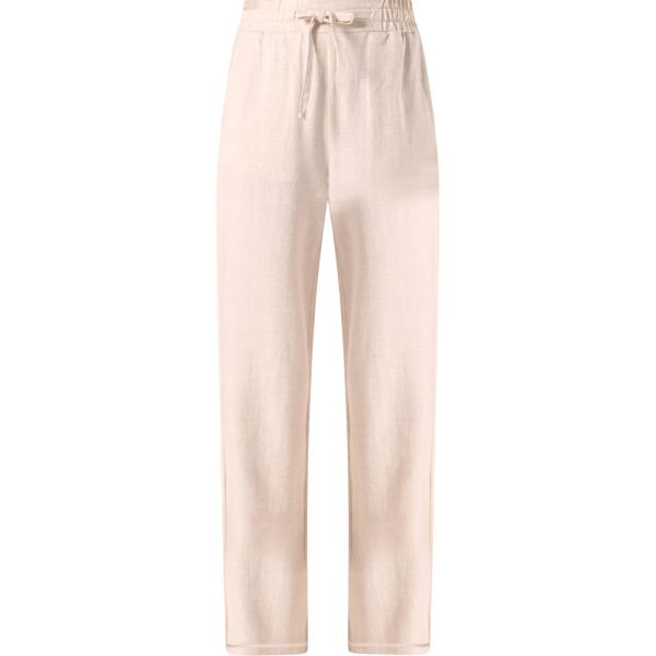pantaloni a palazzo Rinascimento rosa tinta unita