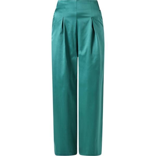 pantaloni Rinascimento verde tinta unita
