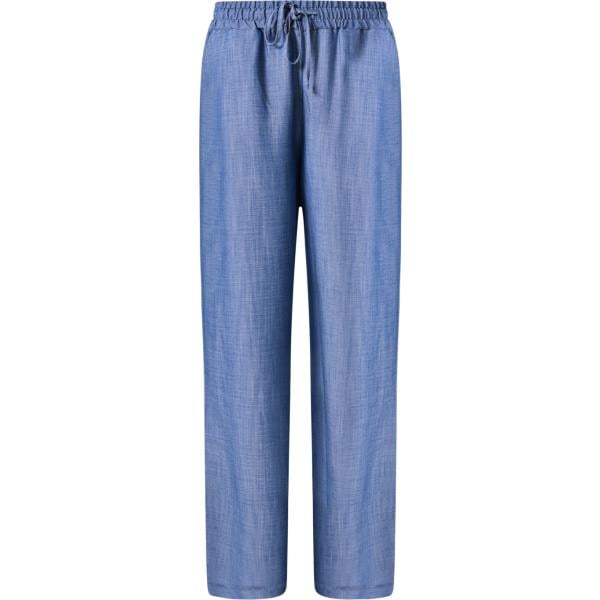 pantaloni Rinascimento viola tinta unita