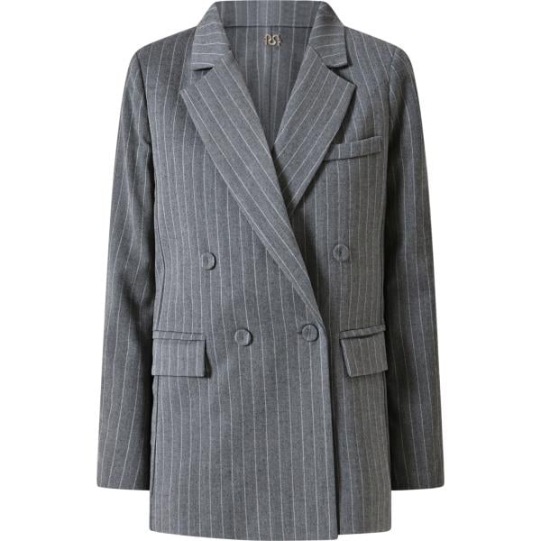 blazer Rinascimento grigio a righe
