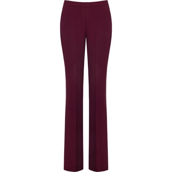 pantaloni Rinascimento rosso tinta unita