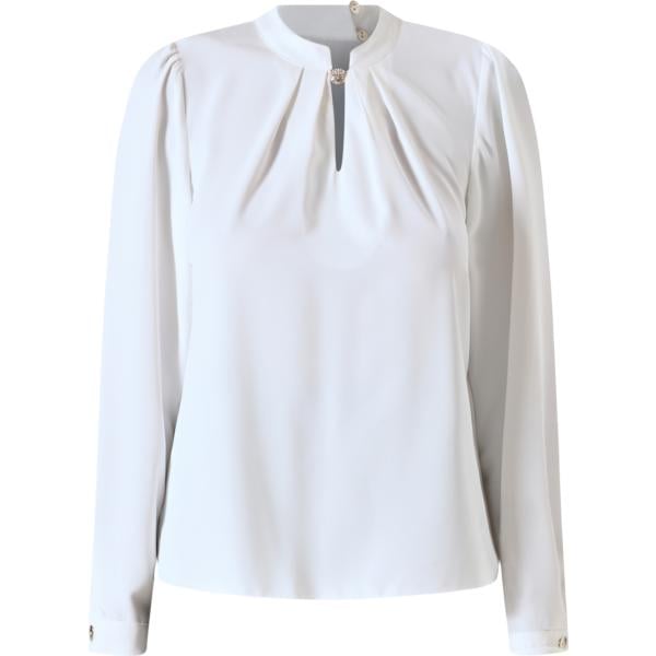 bluse Rinascimento bianco tinta unita