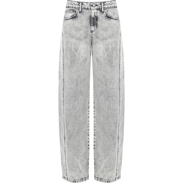 jeans Rinascimento grigio tinta unita