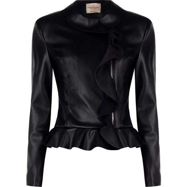 blazer Rinascimento nero tinta unita