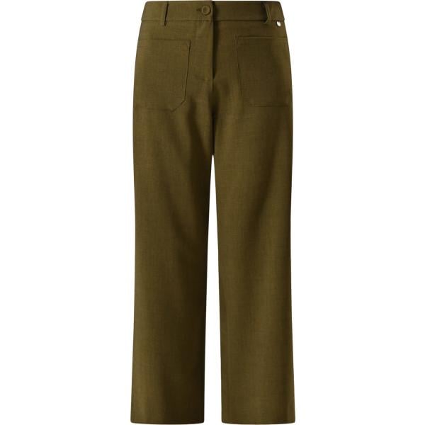 pantaloni Rinascimento marrone tinta unita