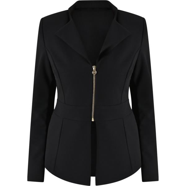 blazer Rinascimento nero tinta unita