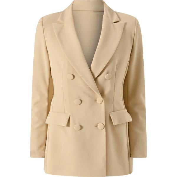 blazer Rinascimento marrone tinta unita