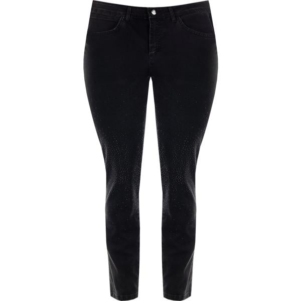jeans skinny Rinascimento nero tinta unita