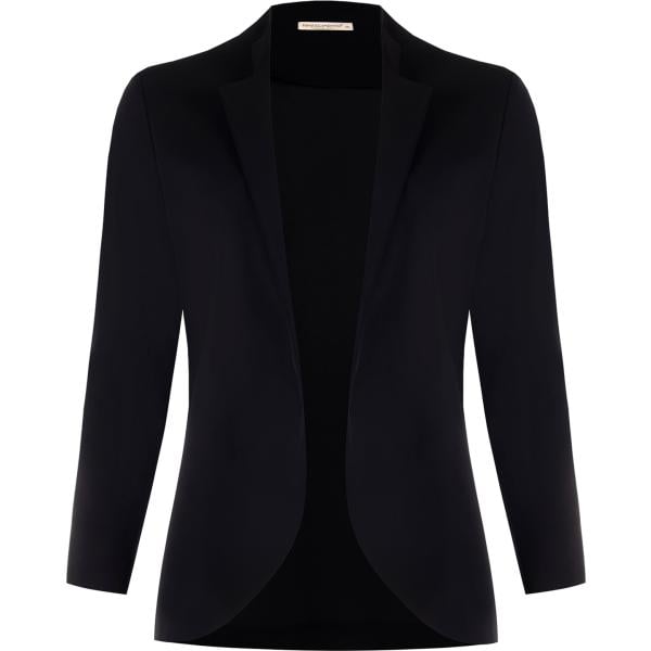 blazer Rinascimento nero tinta unita