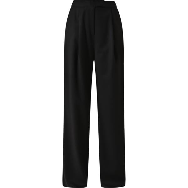 pantaloni Rinascimento nero tinta unita
