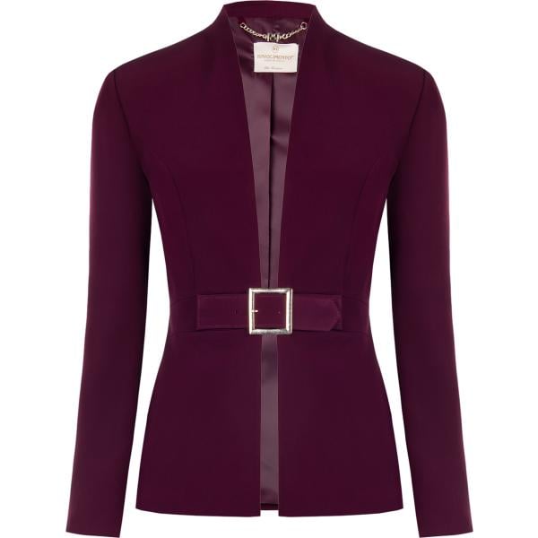 blazer Rinascimento marrone geometrica