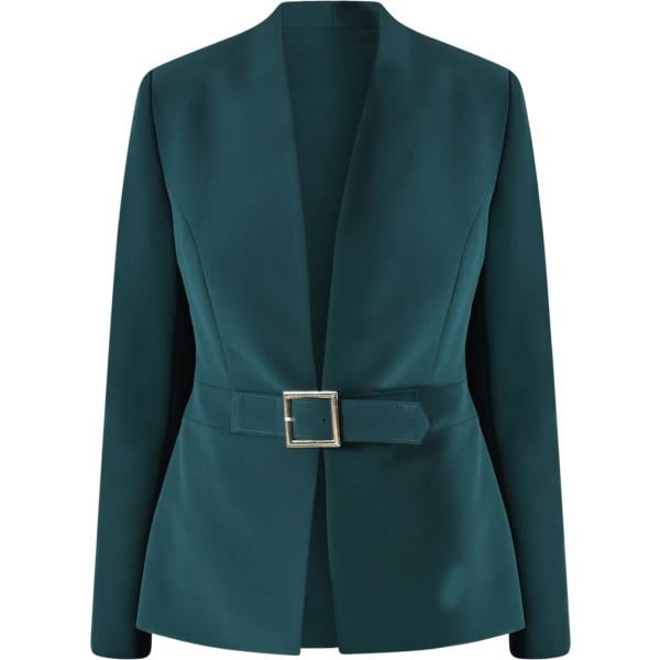 blazer Rinascimento verde geometrica