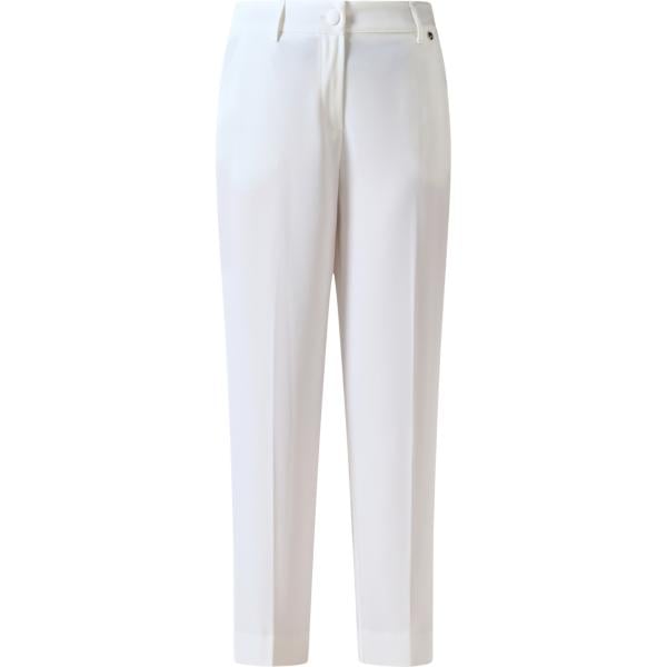 pantaloni Rinascimento bianco tinta unita