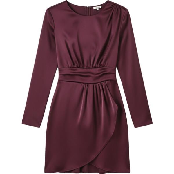 vestiti corti Rinascimento marrone tinta unita