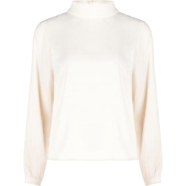 bluse Rinascimento bianco tinta unita