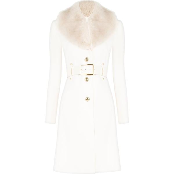 cappotti Rinascimento bianco tinta unita