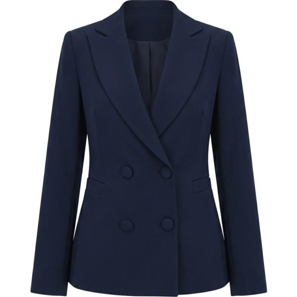 blazer Rinascimento blu tinta unita